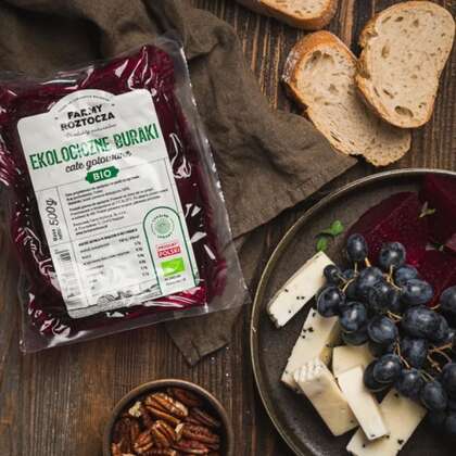 Buraki całe gotowane Bio