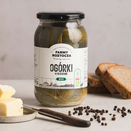 Ogórki kiszone 900 ml