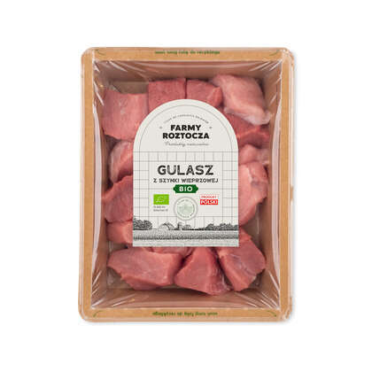 Gulasz wieprzowy z szynki BIO 300 g 