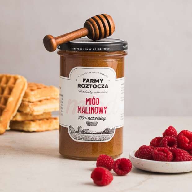 Miód malinowy 700 g