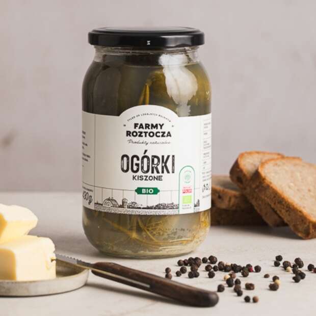 Ogórki kiszone 900 ml