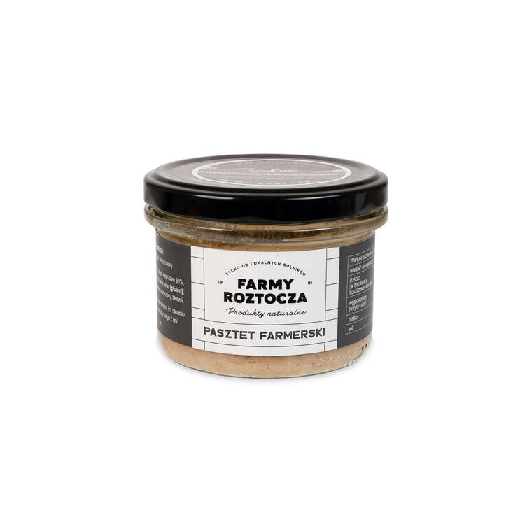 PASZTET FARMERSKI W SŁOIKU 180 G