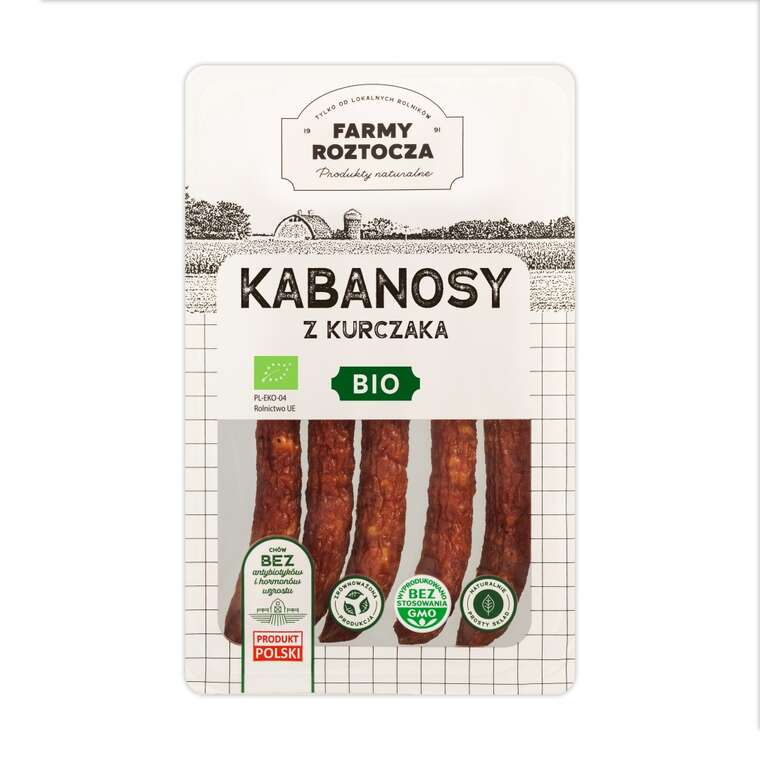 Kabanosy z kurczaka BIO
