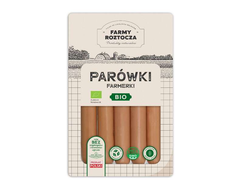 Parówki farmerki Bio